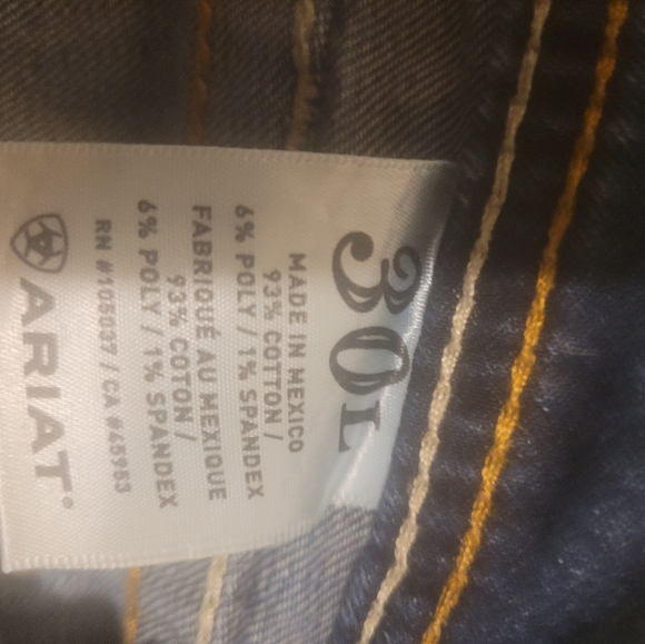 Ariat Ruby Women's Flair Leg Blue Jeans - Picture 4 of 4